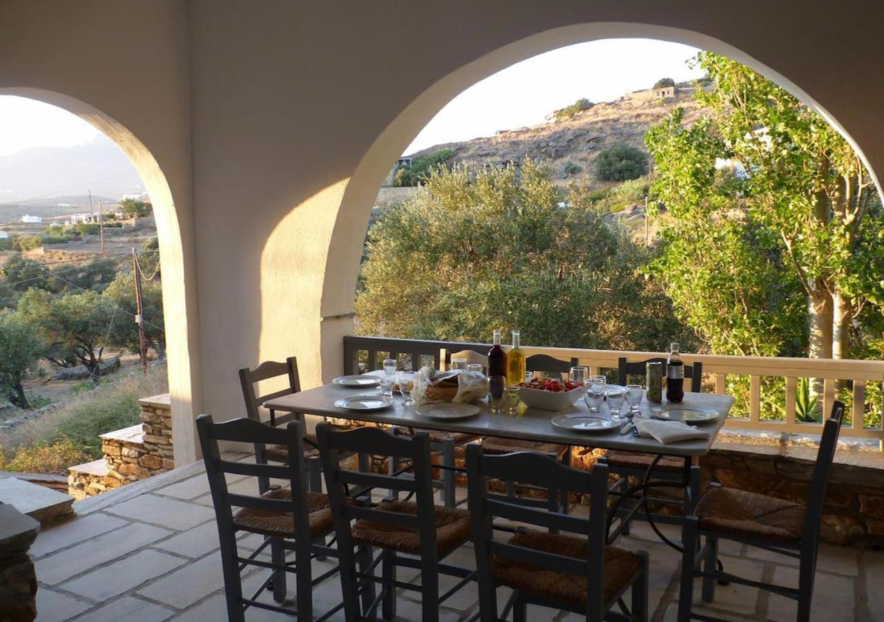 Romano garden house Agios Romanos Buitenkant foto
