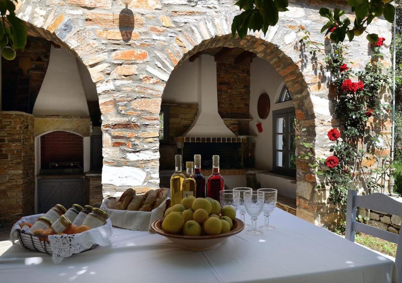 Romano garden house Agios Romanos Buitenkant foto