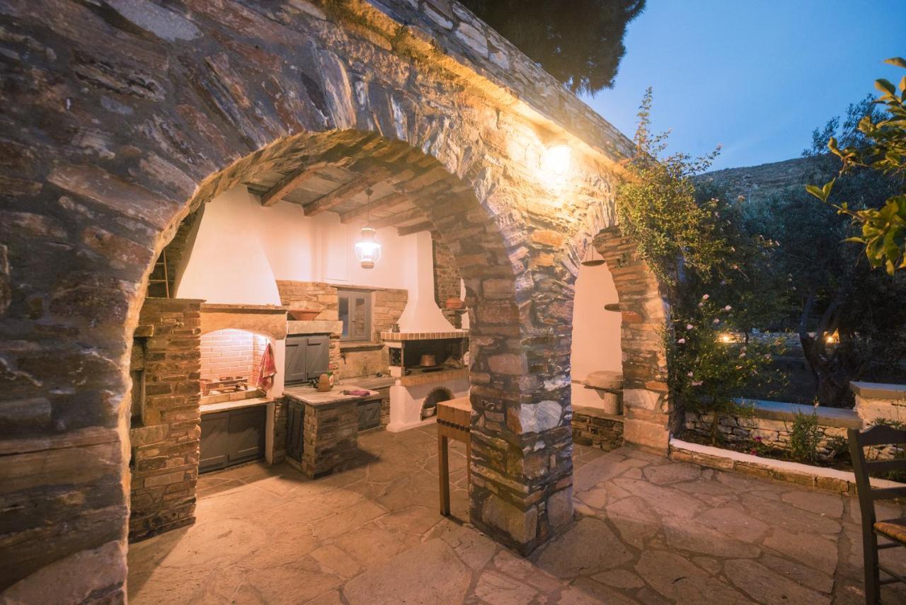Romano garden house Agios Romanos Buitenkant foto