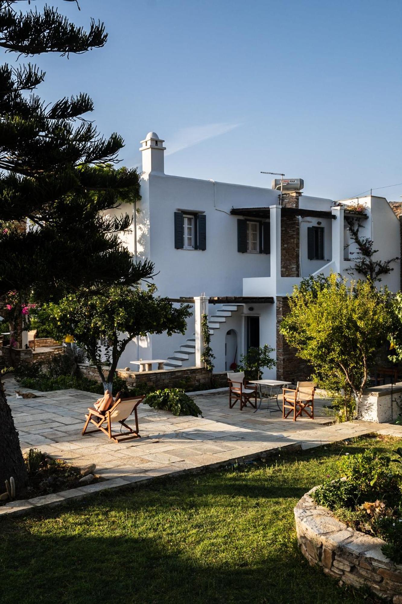 Romano garden house Agios Romanos Buitenkant foto