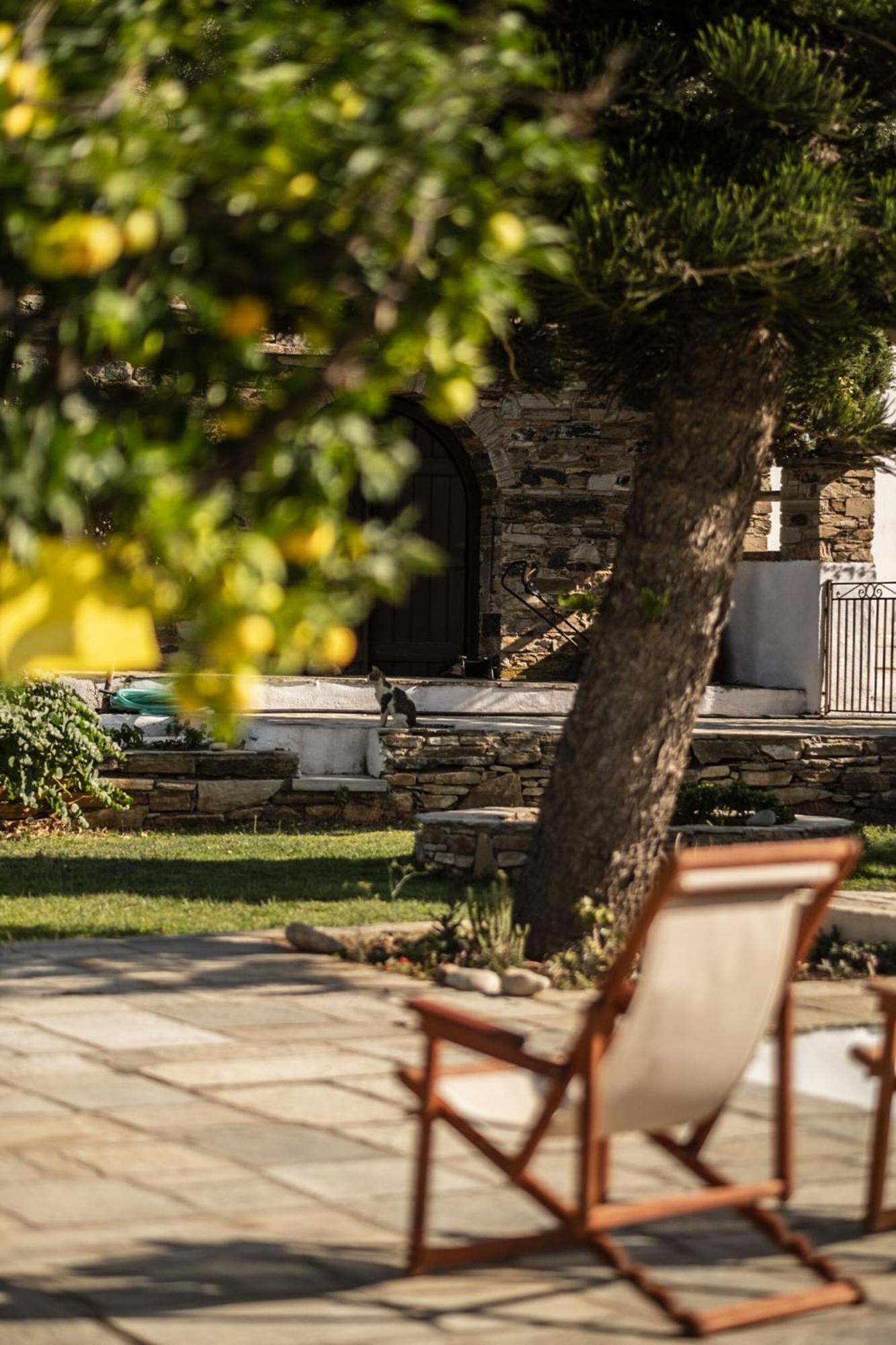 Romano garden house Agios Romanos Buitenkant foto