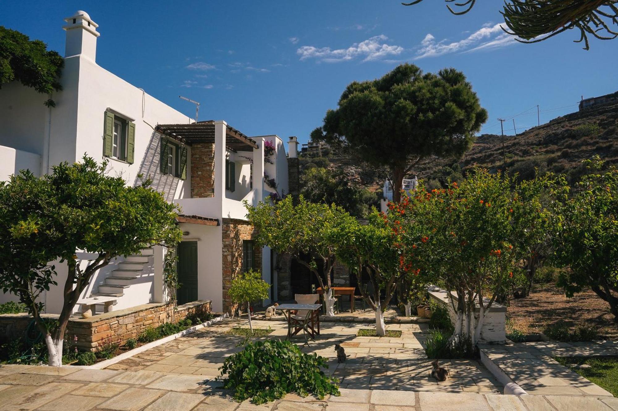 Romano garden house Agios Romanos Buitenkant foto